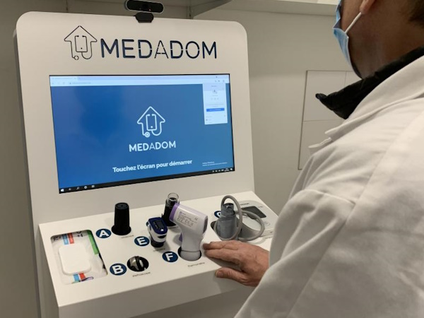 Service de téléconsultation Medadom disponible en pharmacie